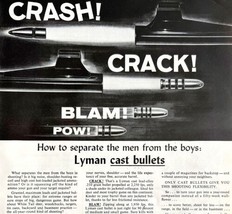 Lyman Gun Sight Cast Bullets 1964 Advertisement Hunting Ammo Vintage DWEE13 - £24.59 GBP