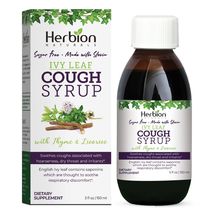 Herbion Naturals Ivy Leaf Cough Syrup with Thyme and Licorice, 5 FL Oz -... - $12.99