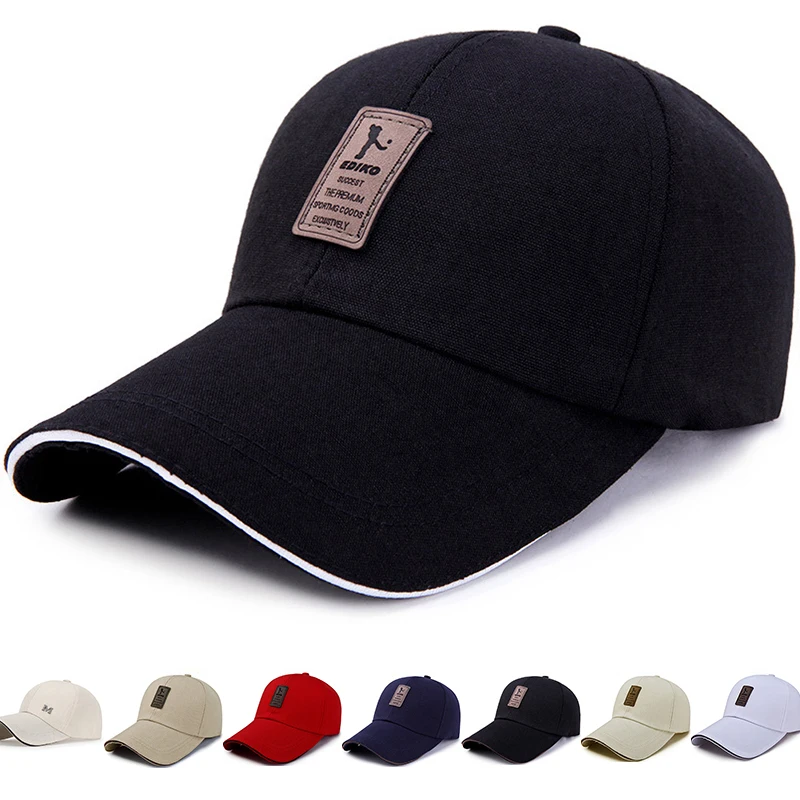 Summer Adjustable Caps Outdoor Sports Caps Unisex Baseball Cap All-Match Korean - £9.88 GBP+