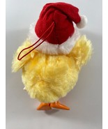 Vintage Russ Berrie Lester 1980&#39;s Looney Bird Yellow Ornament  6&quot; Xmas P... - $24.19 CAD