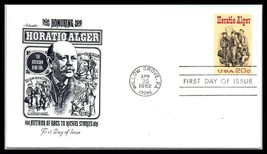 1982 US FDC Cover - Horatio Alger, Willow Grove, Pennsylvania F17 - $2.96