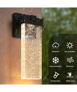 Waterproof LED Crystal Wall Lamp – Transparent, Light-Sensing, Outdoor 2... - $2,280.63 MXN