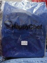 Medium Length &quot;Happy Chef&quot; Bib Apron - Style 4397 - Blue - - £14.20 GBP