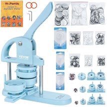 VEVOR 3-IN-1 Button Maker, 1/1.25/2.28 inch(25/32/58mm) Pin Maker, 300pc... - $2,339.92 MXN