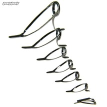 QualyQualy 7 Pcs Surf Rod Guides Tip Tops Sea Heavy Duty Boat Spinning Baitcasti - £54.43 GBP