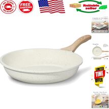 Effortless Cooking with 8&#39;&#39; Nonstick Ceramic Skillet - Oven Safe &amp; Versa... - $39.86 CAD