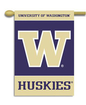 University of Washington - 28&quot; x 40&quot; 2-sided NCAA Banner - £26.31 GBP