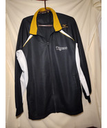 Hanshin Tigers Baseball Zipup Windbreaker Jacket By Mizuno Size X-LARGE - $733.69 MXN