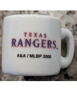 MLB Team Mini Mug Ceramic 2000 Texas Rangers Miniature Super Small Coffee - £4.99 GBP