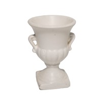 Vintage Inarco 1960s White Ceramic Miniature Vase Urn Japan Small Figurine - £10.37 GBP