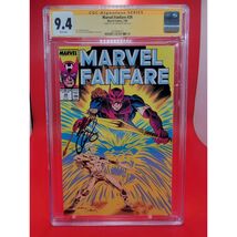 Marvel Fanfare #39 1988 CGC Signature Series 9.4 Signed by J.M. DeMatteis - $59.97