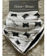 Chloe &amp; Ethan 2-Pack Cotton Bandana Bibs - £9.49 GBP