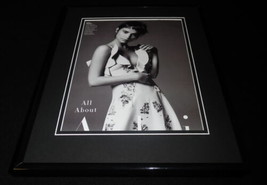 Alicia Vikander 2016 Open Dress Framed 11x14 Photo Display - £27.69 GBP