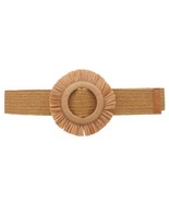 Fringe Circle Straw Belt - $22.37 CAD