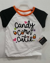 Way To Celebrate Halloween SS Graphic Raglan Kids Top Size 2T/NP2 Color ... - $9.89