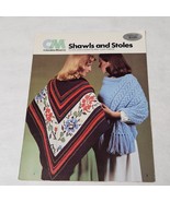 Shawls and Stoles Columbia Minerva knit and crochet by Mari Lynn Patrick... - $12.98