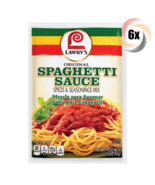 6x Packets Lawry&#39;s Spaghetti Sauce Spices &amp; Seasoning Mix | No MSG | 1.5oz - $28.24 CAD