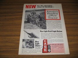 1955 Print Ad Case 2-Plow Low Seat Tractors Racine,WI - $15.67