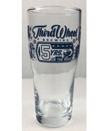 Third Wheel Brewing 5th Anniversary Pint Glass St Peters MO Missouri 5 Y... - $12.95