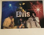 Elvis Presley Postcard 70’s Elvis 4 Images In One - £2.72 GBP