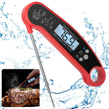Instant Read Meat Thermometer Digital Lcd Cooking Bbq Food Temperature Measuring - £19.76 GBP