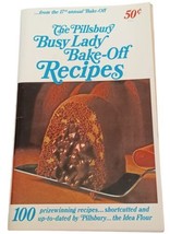 The Pillsbury Busy Lady Bake Off Recipes 17th annual Bake-Off 1966 Vintage - $5.31