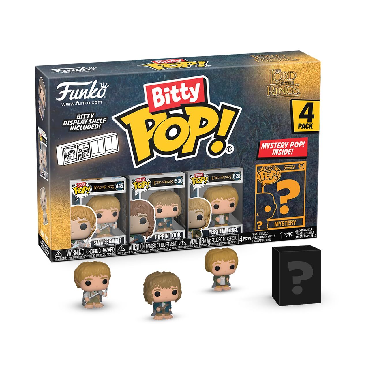 Funko Bitty Pop!: Lord of The Rings Mini Collectible Toys 4-Pack - Samwise Gamge - $25.47