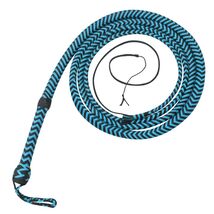 Leather Core Bullwhip 4–16 ft, 16-Plait Nylon Paracord Bull whip Handcra... - $40.00+