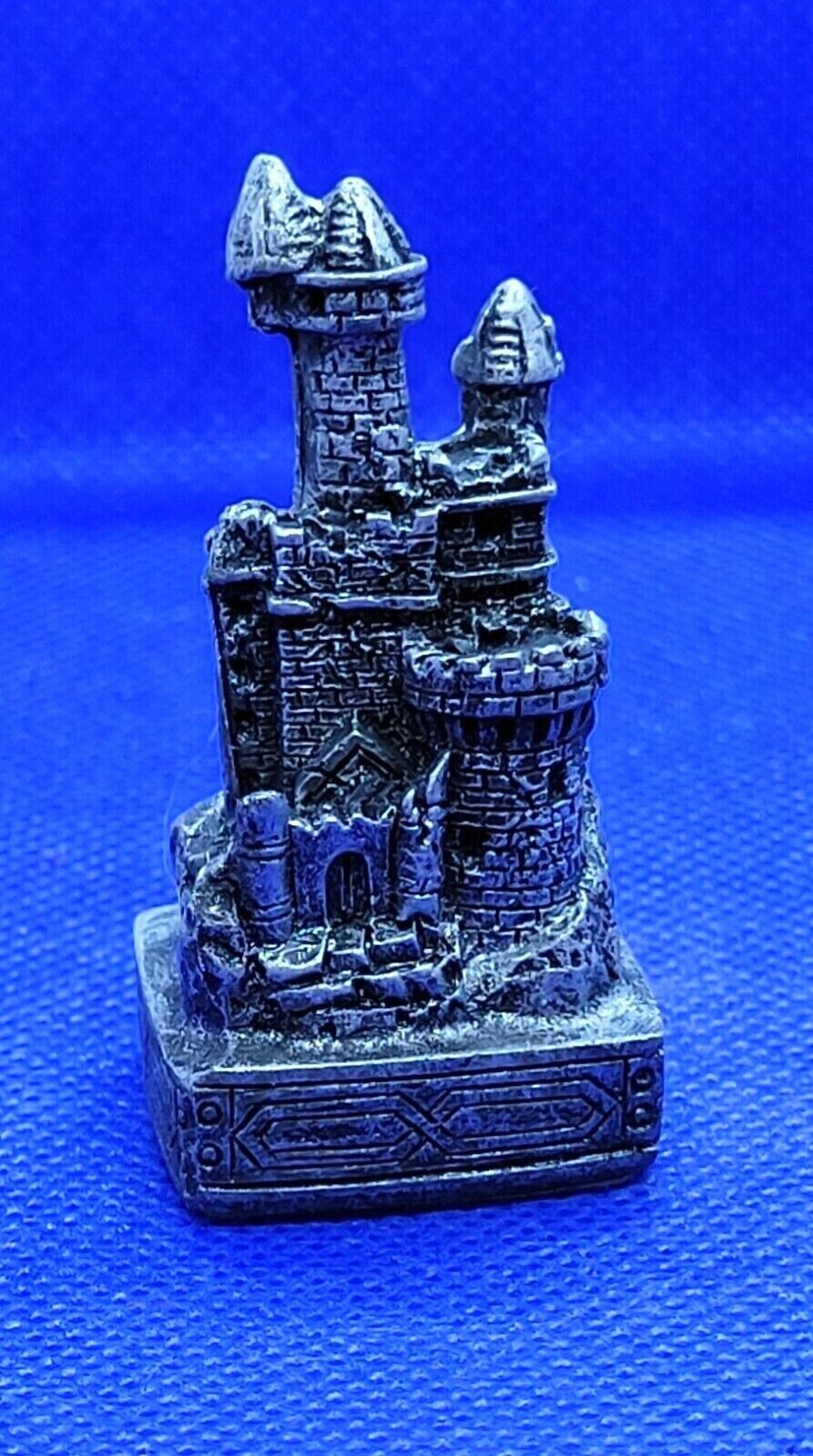 Primary image for  2" Castle - Medieval Mini Castle Fantasy Collectible Figurine - Silver