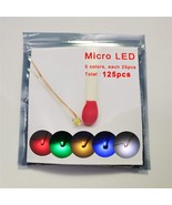 Pre-Soldered Micro Litz Wired Leads Mix Smd Led 0603 Multi-Resistor, 125... - €37,48 EUR