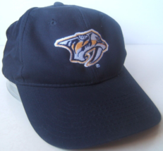 Nashville Predators NHL Hockey Hat Dark Blue Hook Loop Baseball Cap - £10.87 GBP