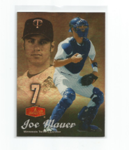 Joe Mauer (Minnesota Twins) 2006 Fleer Flair Showcase Card #55 - £3.94 GBP