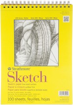 Strathmore Sketch Spiral Paper Pad 9&quot;X12&quot;-100 Shee - $20.01