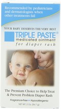 Triple Paste Triple Paste Medicated Ointment for Diaper Rash, 2-Ounce (P... - £28.76 GBP