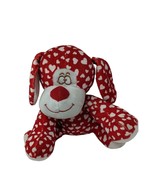 National Entertainment Network Red Dog Puppy Heart Stuffed Animal Soft T... - £64.25 GBP