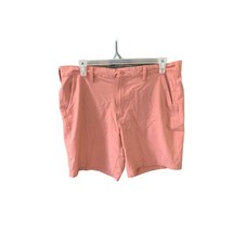 Croft and Barrow Mens Size 38 Golf Shorts Light Red Sports Athletic 8.5 in Insea - $13.85