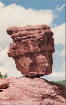 Balanced Rock Garden of the Gods Colorado Springs CO Postcard PC407 - £3.94 GBP