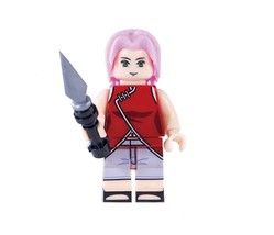 Building Block Haruno Sakura Naruto Cartoon TV Show Anime Minifigure US Toy Mini - £5.51 GBP