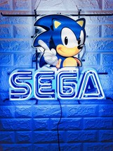 New Sega Game Room Light Neon Sign 19&quot; with HD Vivid Printing Technology - £128.97 GBP
