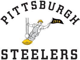 NFL Pittsburgh Steelers 1954 Vintage Logo Mens Polo XS-6XL, LT-4XLT New - $25.24+