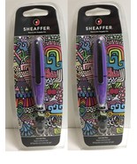 Sheaffer Ion Rollerball Pen In Clamshell - Lilac Pack of 2 - £23.21 GBP