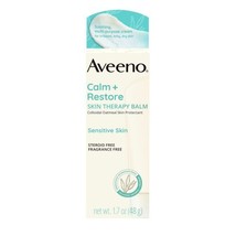 Aveeno Calm + Restore Skin Therapy Balm, EXP5/24Soothing &amp; Moisturizing Skin - £12.01 GBP