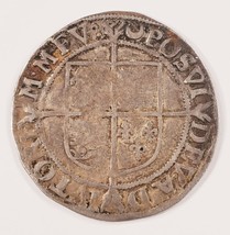 ND (1587-89) Angleterre Elizabeth I Shilling Pièce Argent S-2577 Crescen... - $183.66