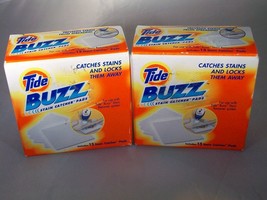 Tide BUZZ Ultrasonic Stain Catcher Pads Set of 2 Boxes of 15 S5688 - £13.30 GBP