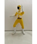 2000 McDonalds Power Rangers 4&quot; Lightspeed Rescue Yellow Ranger - $131.52 MXN
