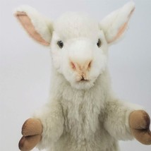 Lamb Hand Puppet by Hansa True to Life Look Soft Plush Animal Learning Toys - £44.55 GBP