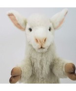 Lamb Hand Puppet by Hansa True to Life Look Soft Plush Animal Learning Toys - £44.55 GBP