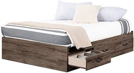 Oak Ulysses Full Mates Bed From South Shore. - $480.95