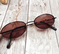 Capezio Shiny Copper Metal Oval Eyeglasses FRAME ONLY - Model 13 48-19-135 - $39.55