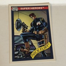 Nick Fury Trading Card Marvel Comics 1990  #5 - £1.55 GBP
